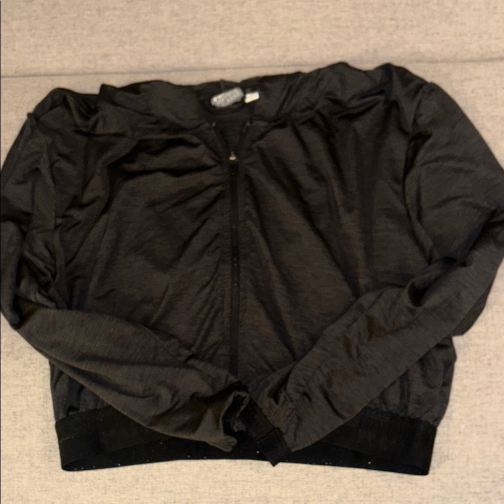 Puma Black Bomber Jacket Lightweight Casual Wear